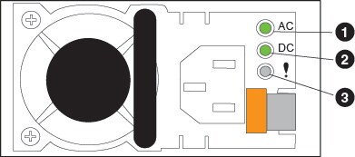 Power supply module with numbered callouts
