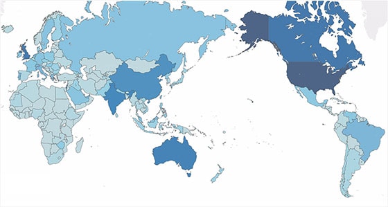 Number of Early Adopters Map