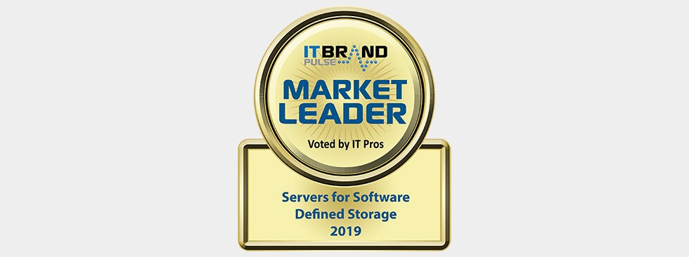 IT Brand Pulse 2019 Market Leader: Servers For Software Defined Storage - Dell EMC