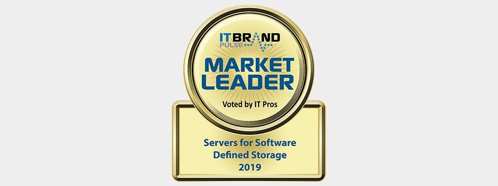 IT Brand Pulse 2019 Market Leader: Servers For Software Defined Storage - Dell