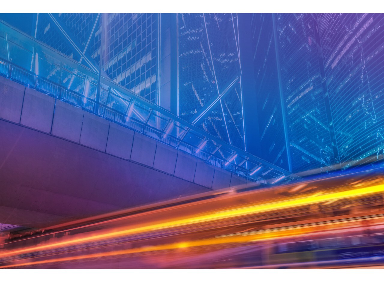 Businesswoman Uses Smartphone in Office at Night