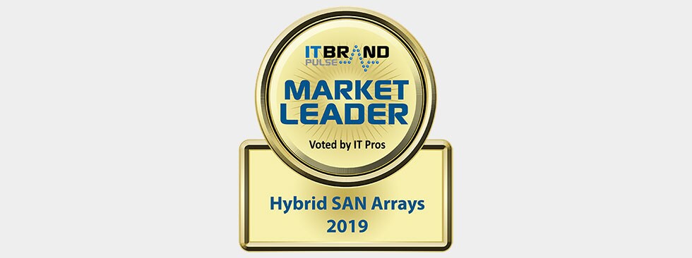 IT Brand Pulse 2019 Market Leader: Hybrid (HDD and SSD) SAN Arrays - Dell EMC