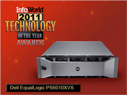 InfoWorld Technology of the Year 2011 - Dell EqualLogic PS6010XVS