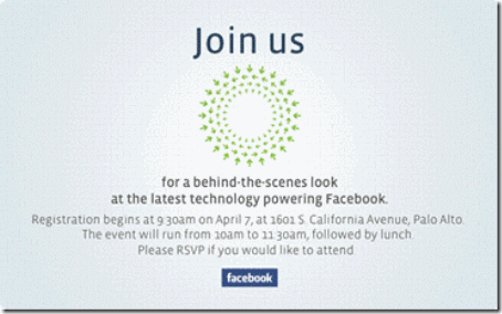 Facebook Data Center Event