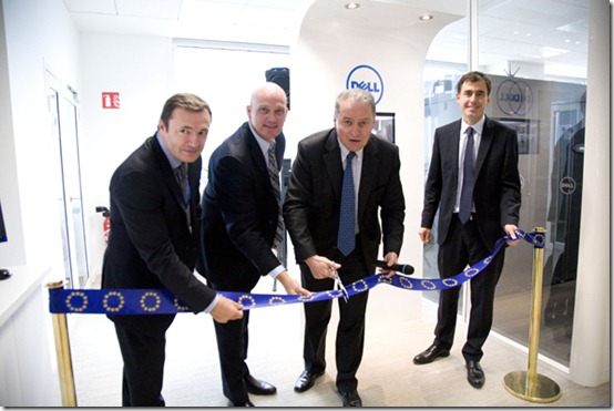 Dell Solution Center - Eric Velfre, Lee Morgan, Thierry Petit, Pierre Bruno
