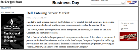 NYT server news 1994