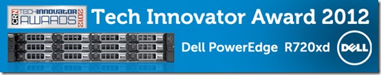CRN Tech Innovator Award- Dell PowerEdge R720xd