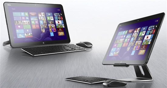  Dell XPS 18 portable AIO with dock, keyboard and mouse