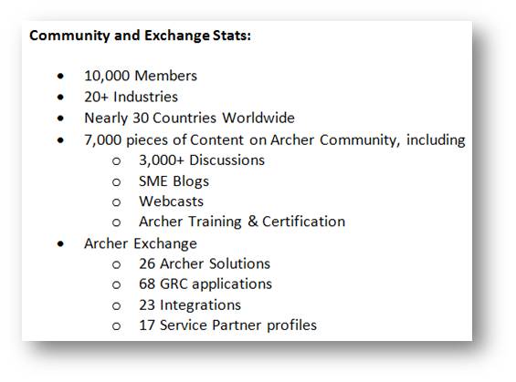 Comm and Exchange Stats
