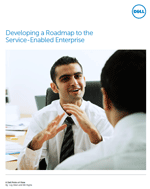 Cover of white paper: Developing a Roadmap to the Service-Enabled Enterprise