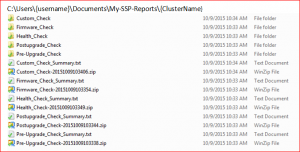 SSP Utility Results File Structure
