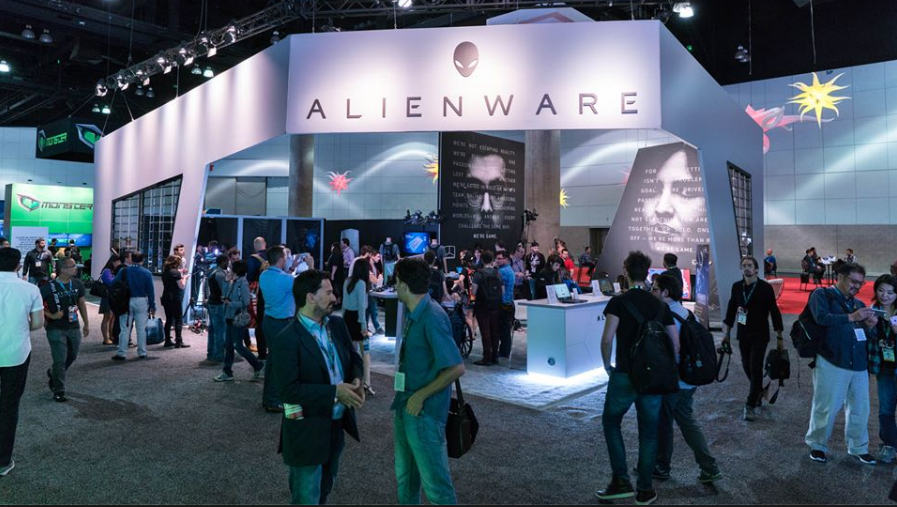 Alienware booth at PAX