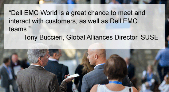 Quote from Tony Buccieri, Global Alliances Director, SUSE