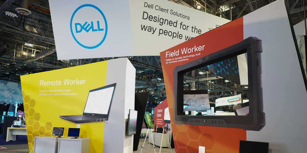 Dell Client Solutions booth at Dell EMC World 2017