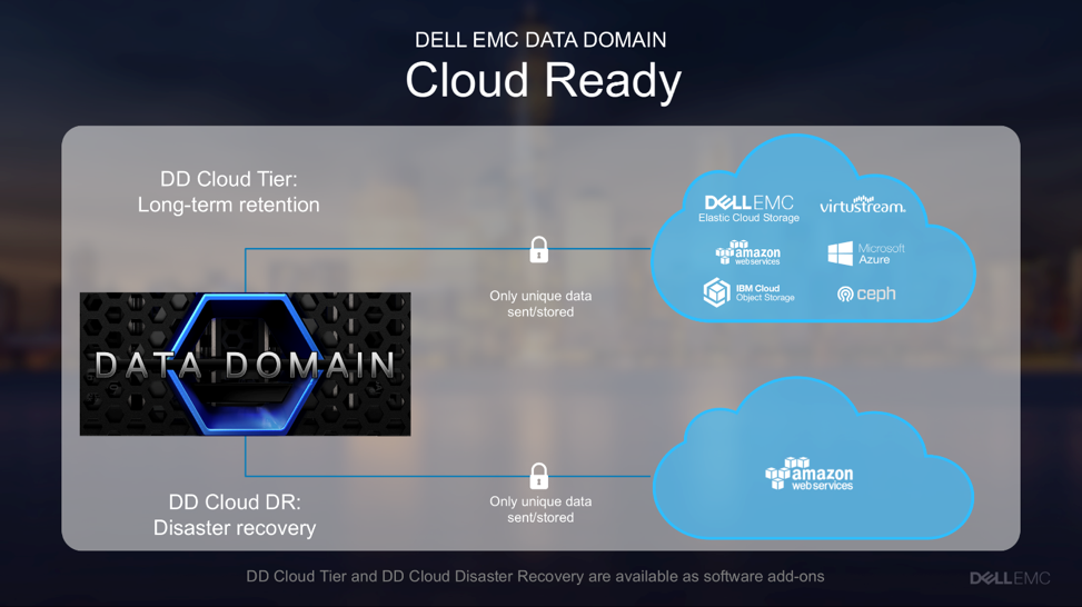 Dell EMC Data Domain Cloud Ready illustration