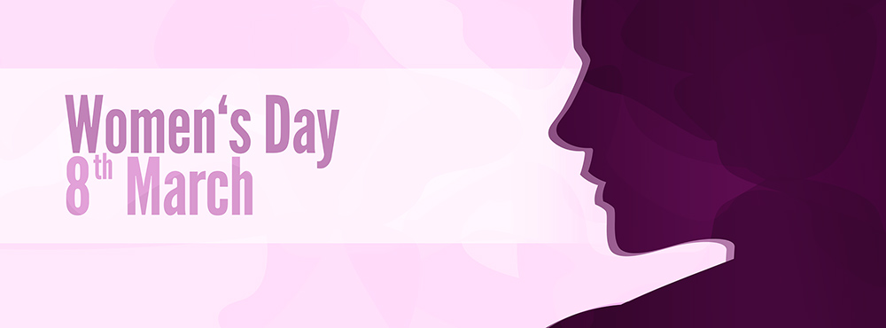 banner for international women's day