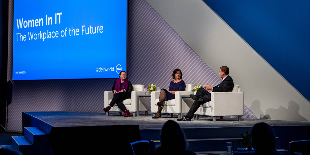 women in it panel at dell world 2014
