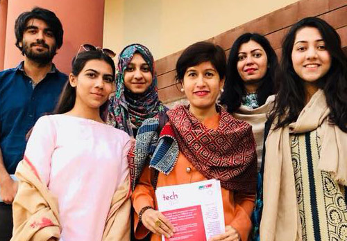 Group of Tech Karo participants in Pakistan