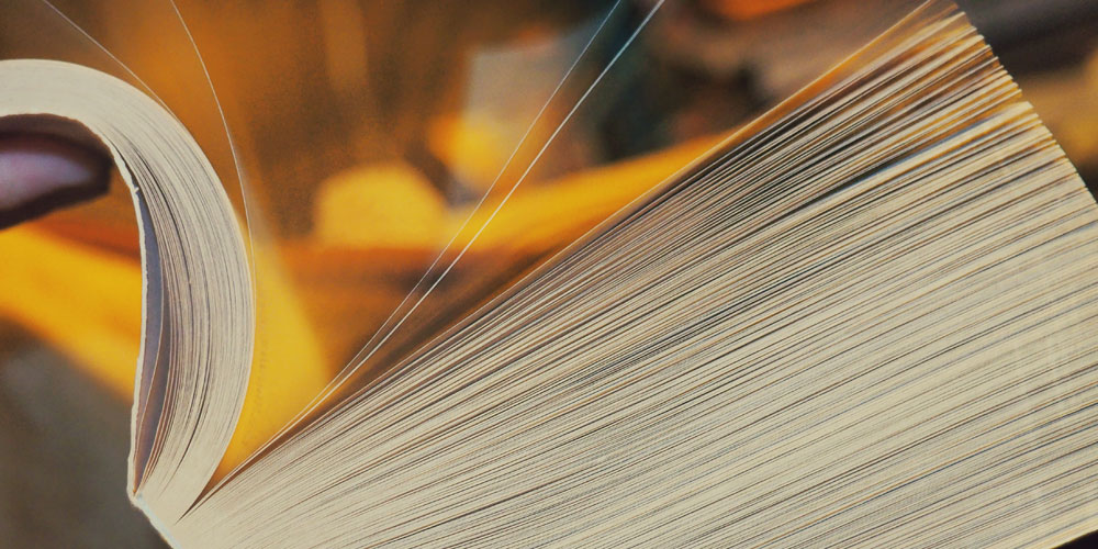 pages of a book turning