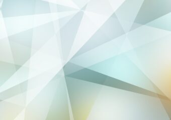 Abstract background with various white, light blue, and tan angles.