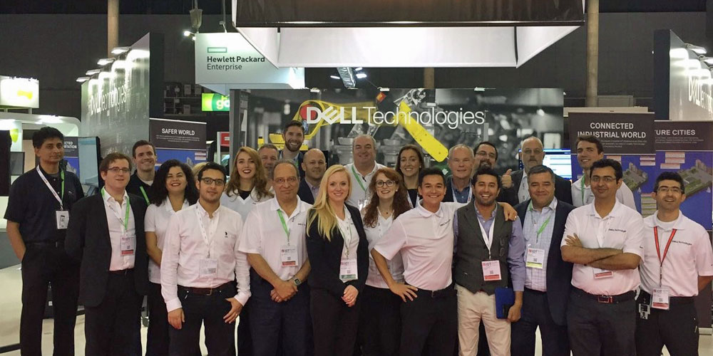 Dell Technologies team at IOT Solutions World Congress