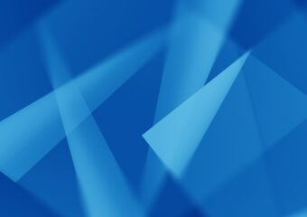 abstract polygonal with blue background