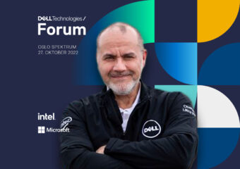 David Hall skal snakke om produkter som gjør deg produktiv også utenfor kontoret på Dell Technologies Forum 2022