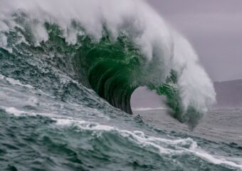 Photo of a wave crashing courtesy of Todd Turner from Unsplash