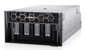Dell PowerEdge 9680 server, seen from left front angle.